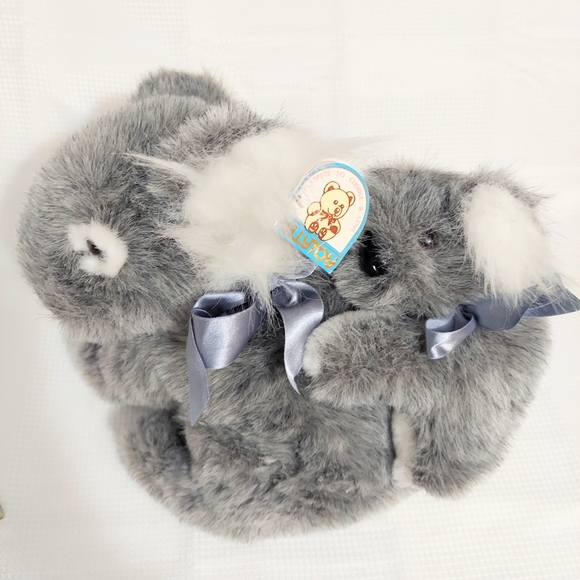 Koala Bear with Attched baby Plush Stuufed Animal w tags - Picture 5 of 6